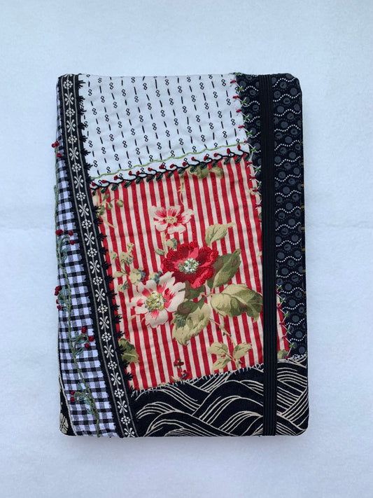 Carnet brodé Camélia